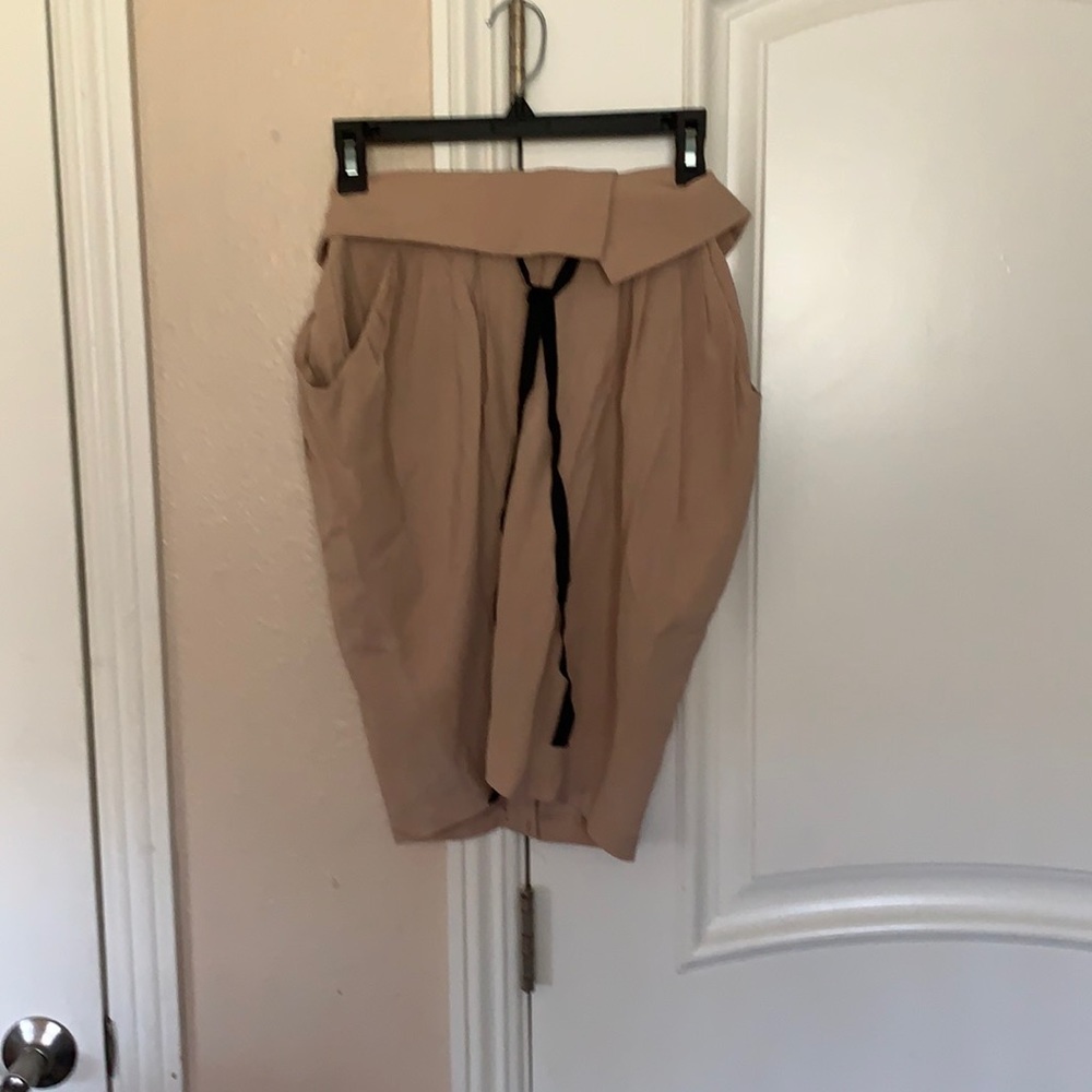 Beige skirt